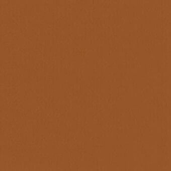 Leather sample in cervo spice color, displaying a natural grain texture and matte finish, with product code overlay.